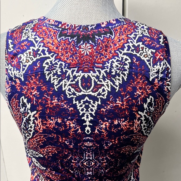 Athleta Purple and Red Patterned Tank Top - Picture 5 of 5